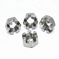 factory direct sale ar15 castle nut socket alex wheel lock fastener for car/ bicycle/motorcycle